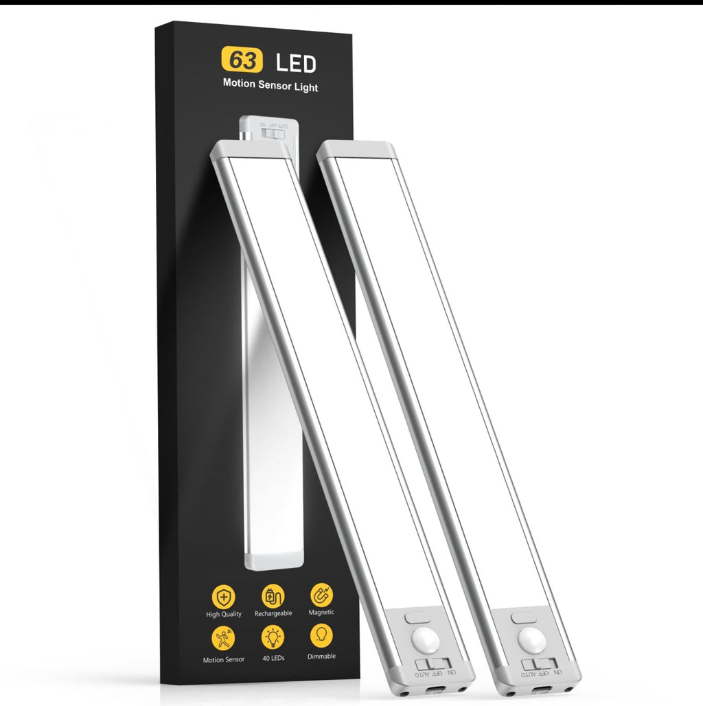 Motion Sensor LED Light – Wireless & Rechargeable